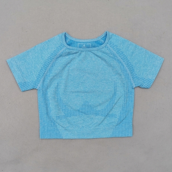 Seamless Dri-fit Activewear Set- Crop Top & Shorts - Picture 4 of 4